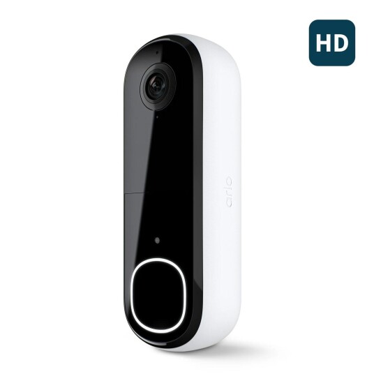 Arlo Essential 2 FHD Videodørklokke Trådløs Hvit