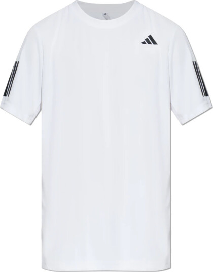 Adidas Club 3 Stripe Padel og tennis T skjorte herre