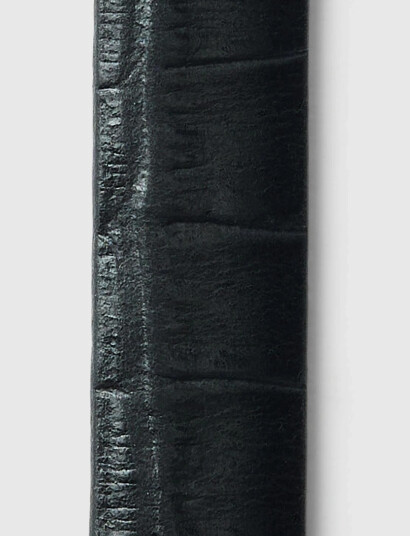 Selected Slfbabeth Slim Leather Belt   Black   85