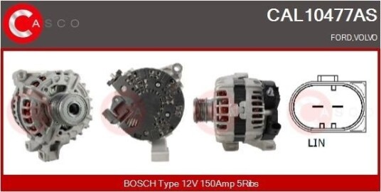 CASCO CAL10477AS Dynamo