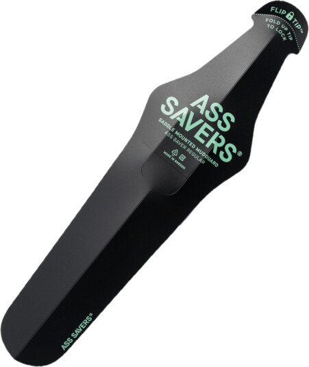 Ass Saver Regular, sammenleggbar bakskjerm STD BLACK