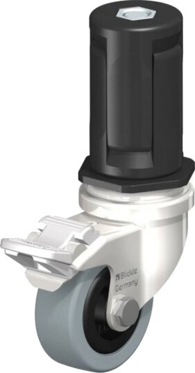 Blickle Styrehjul Med Bremse Lrxa-Vpa 50G-Fi-Exr05 Hjuldiameter 50 Mm Bæreevne Maks. 40 Kg 1 Stk