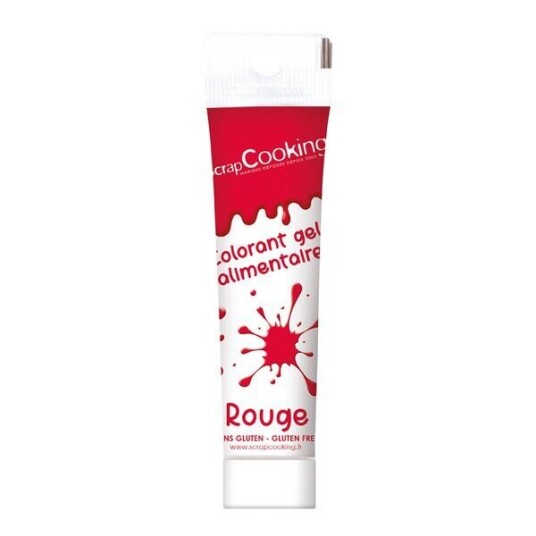 ScrapCooking   Konditorfarge 20 g rød