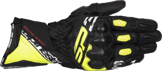 MC-hansker Alpinestars SP-3 Svart/Fluo Gul/Hvit XL