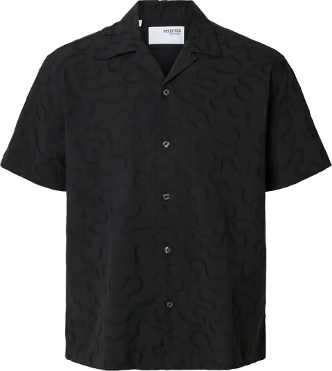 Selected | Slhrlxeli Emb Ss Shirt | M