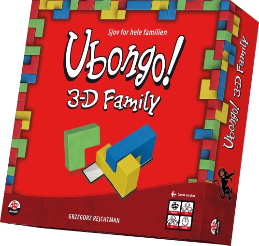 Danspil Ubongo 3D Family Brettspill