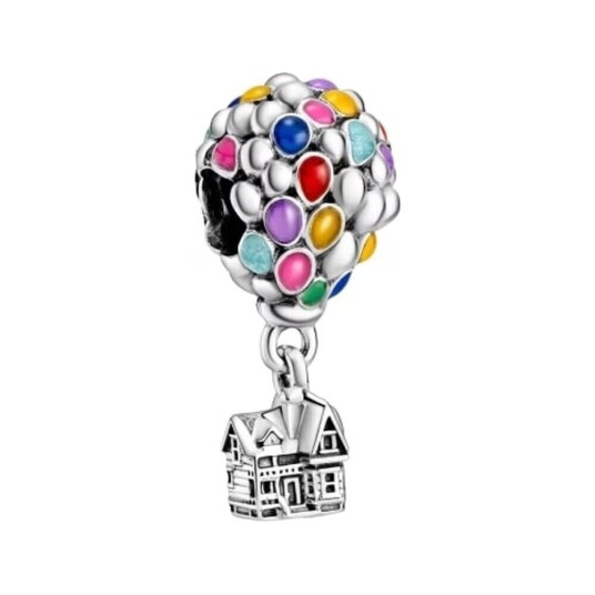 Kvinnes sjarm link Pandora PIXARS UP HOUSE & BALLONGER