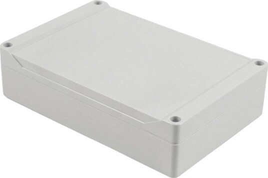 Hammond Electronics 1555Hl2gy Universalskap 180 X 120 X 45 Polykarbonat Grå 1 Stk