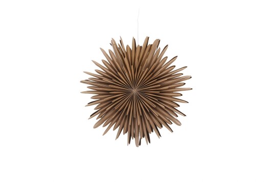 Venture Design Sälen adventsstjerne Brun 46 cm Brun Venture Design Sälen adventsstjerne Brun 46 cm Brun