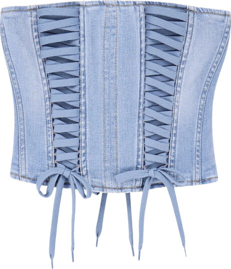 Elisabetta Franchi Dame Topper Blå L,