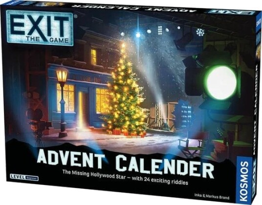EXIT Adventskalender: Den savnede Hollywood stjernen Engelsk Adventskalender