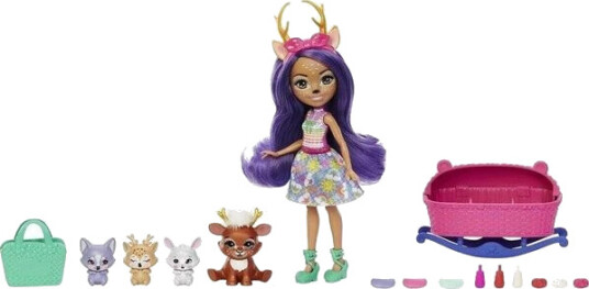 Mattel Enchantimals BBF Danessa Deer & Sprint Playset 15cm