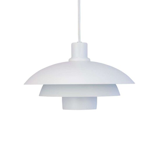 Taklampe Larsen Morph Ø30 Pendel Hvit