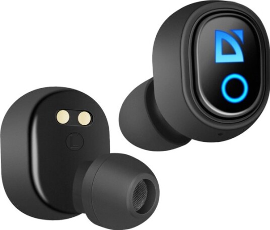 Defender Twins 639, Ledning & Trådløs, Calls/Music, 20 - 20000 Hz, 90 G, Hodesett, Sort