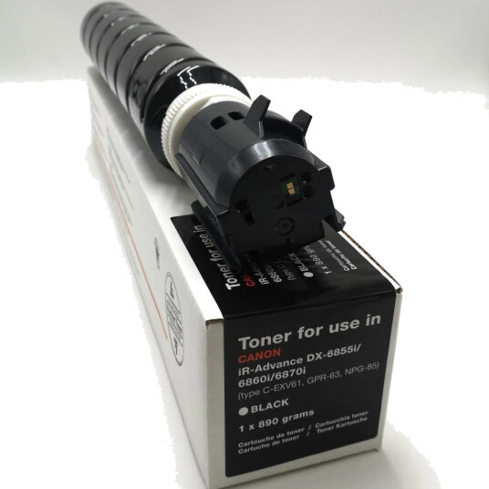 TB Toner C-EXV61 Sort (71.500 sider) erstatter Canon 4766C002 TB Premium toner
