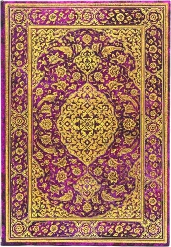 The Orchard Persian Poetry Midi Unlined Hardback Journal Elastic Band Closure