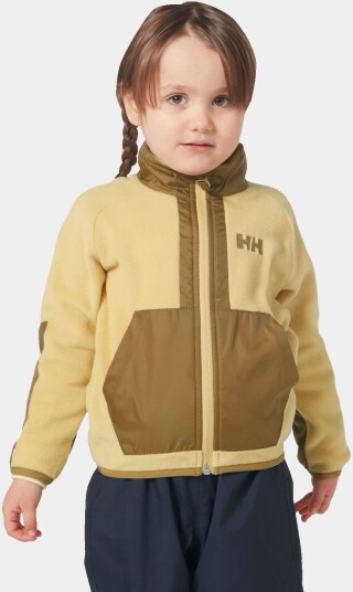 Helly Hansen Marka Fleecejakke Barn Beige 110/5 Grønn110/5