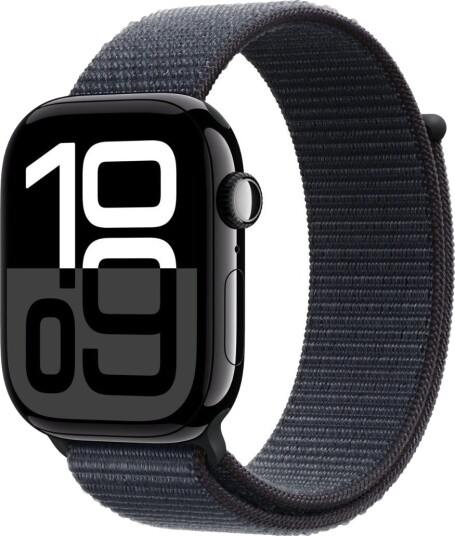 Apple Watch S10 46mm GPS (Jet Black Alu/Ink Sport Loop)