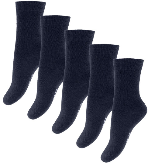 Fuzzies Sokker 5 pack Navy 23/26 Sokker Blå 23 26