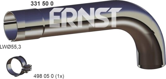Eksosrør ERNST 331500