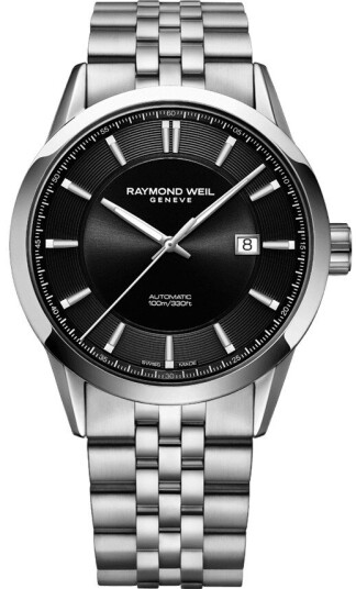Raymond Weil Herreklokke 2731 ST 20001 Freelancer Sort/Stål Ø42 mm