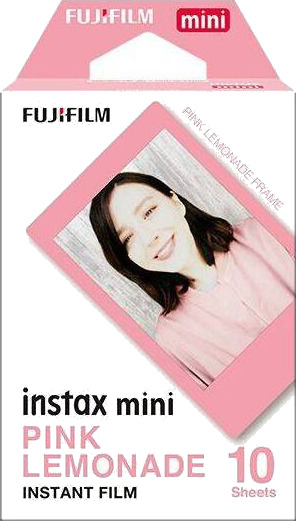 INSTAX Mini film. 10 stykker. Pink Lemonade INSTAX Mini film. 10 stykker. Pink Lemonade