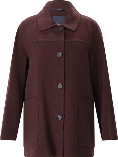 Max Mara Dame Jakker Rød M, Max Mara Dame Jakker Rød M,