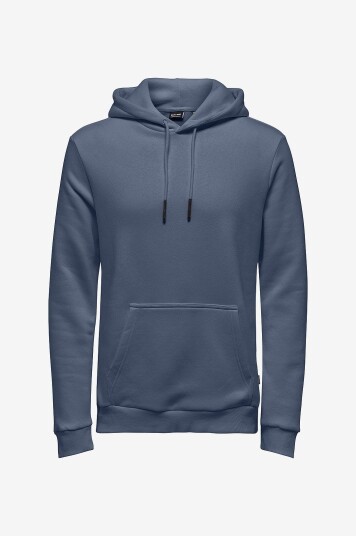 Only & Sons Hettegenser onsCered Life Hoodie Sweat Blå