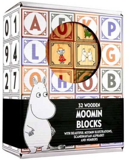 Barbo Toys Moomin Wooden Alphabet Blocks Barbo Toys Moomin Wooden Alphabet Blocks