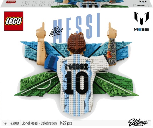 Lego Editions Lionel Messi Feirer Seieren 43018 Lego Editions Lionel Messi Feirer Seieren 43018