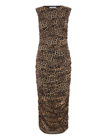 Lollys Laundry Lolumaxi Dress Sl - Brown - S Lollys Laundry Lolumaxi Dress Sl - Brown - S