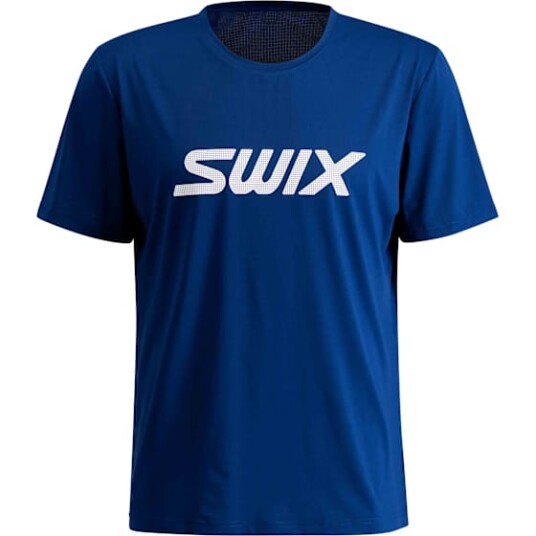 Swix Relay Tee Herre Estate Blue M