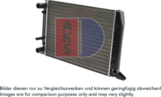AKS DASIS 480490N Radiator motorkjøling