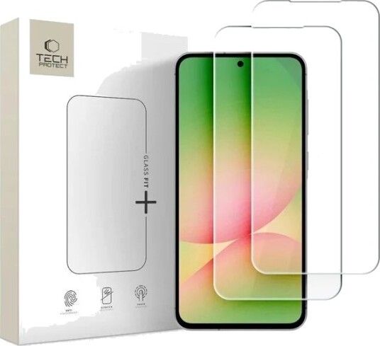 Tech-Protect Herdet Glass Fit+ 2-Pack for Samsung Galaxy A37/A57 5G
