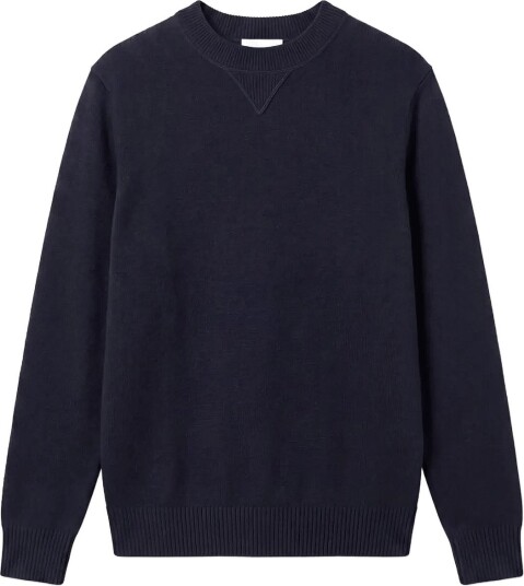 Calvin Klein Jeans Ls Jeans Merino Crwnk 7Gg   Navy   S