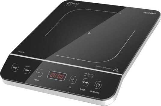Caso Touch 2000 Sonebasert Induksjonsplate i Svart