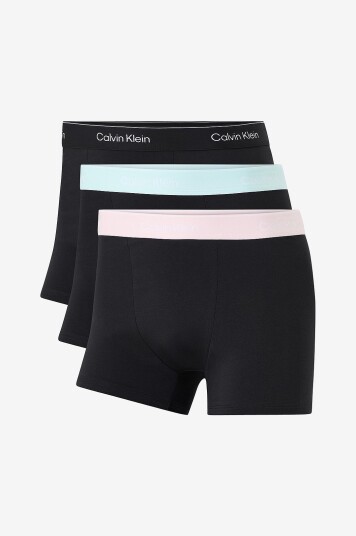 Calvin Klein   Boksershorts Relaxed Fit Trunk 3 pakning   Svart