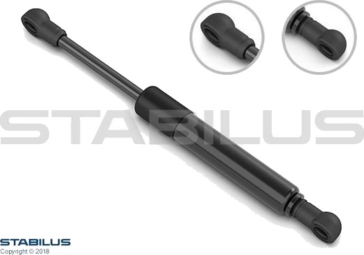 Stangdemper, innsprøytningsanlegg STABILUS 326989