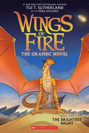 The Brightest Night (Wings Of Fire Graphic Novel 5) Av Tui T. Sutherland The Brightest Night (Wings Of Fire Graphic Novel 5) Av Tui T. Sutherland