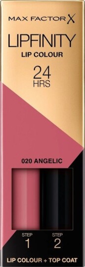Max Factor Lipfinity 2-step Long Lasting Lipstick 2,3 ml Angelic 20