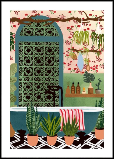 Lush Botanical Bath Plakat / 40x50