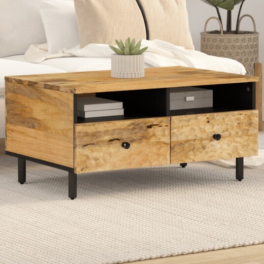 Salongbord 80x54x40 cm heltre mango 8720845423223