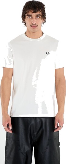 Fred Perry Crew Neck T-Shirt - White - S Fred Perry Crew Neck T-Shirt - White - S