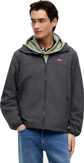 Tommy Jeans Tjm Chicago Packable Jacket Ext Black L Tommy Jeans Tjm Chicago Packable Jacket Ext Black L
