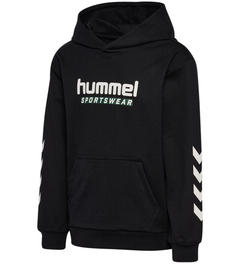 Hummel Hettegenser Logo Hoodie hmlJr Svart 4 år 104 Hettegenser