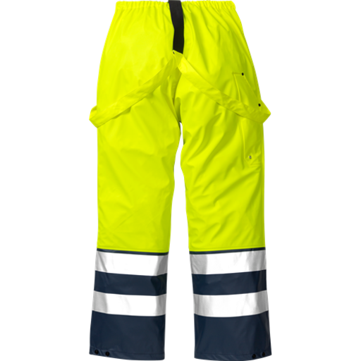 Fristads Regnbyxa 2625 Rs, Klass 2 Varsel Gul/marinblå L