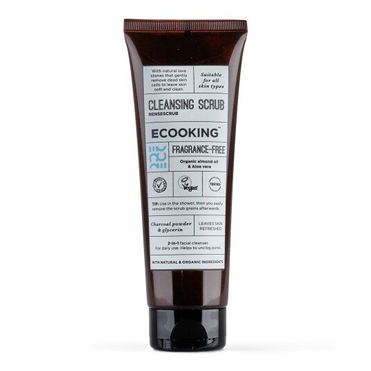 Ecooking Cleansing Scrub 125 ml Ansiktsskrubbe Ecooking Cleansing Scrub 125 ml Ansiktsskrubbe