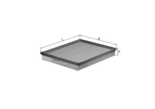 Luftfilter MAHLE ORIGINAL LX 876