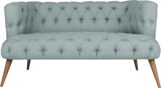 Monroew 2 seters Sofa Indigoblå/Natur