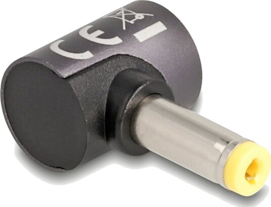 Delock Strømkoblingsadapter 4,8 X 1,7 Mm Dc-Jakk Hann Til 8-Stiftskontakt Magnetisk 20 V 3 A Antrasitt